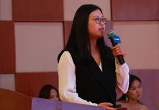 藍(lán)色星際產(chǎn)品經(jīng)理張晶分享“藍(lán)色星際行業(yè)解決方案及產(chǎn)品介紹”