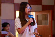 中安信聯(lián)科技有限公司會(huì)員運(yùn)營經(jīng)理陸佳媛分享“攜手互聯(lián)網(wǎng)，賦能大安防”